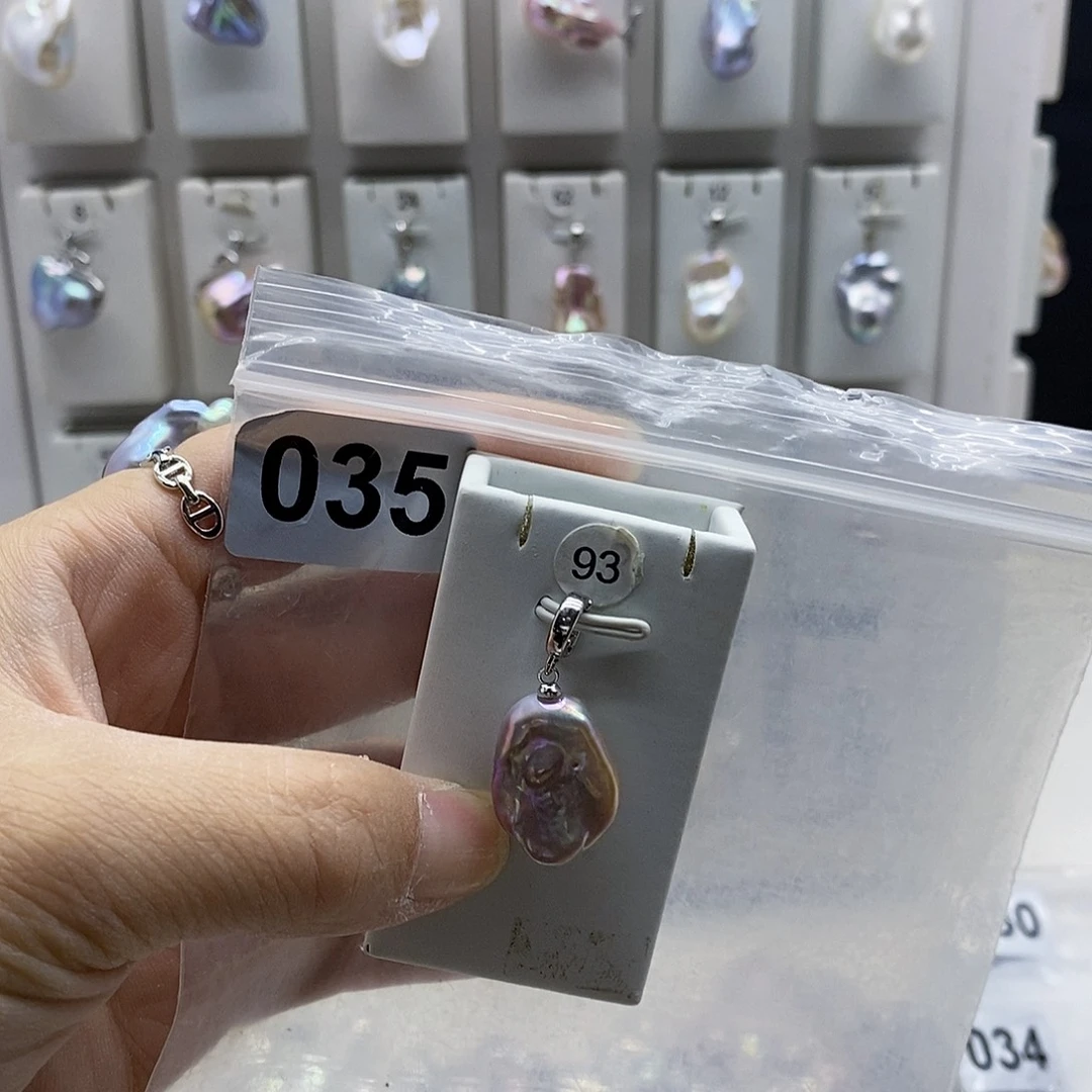 颈饰合金淡水珍珠