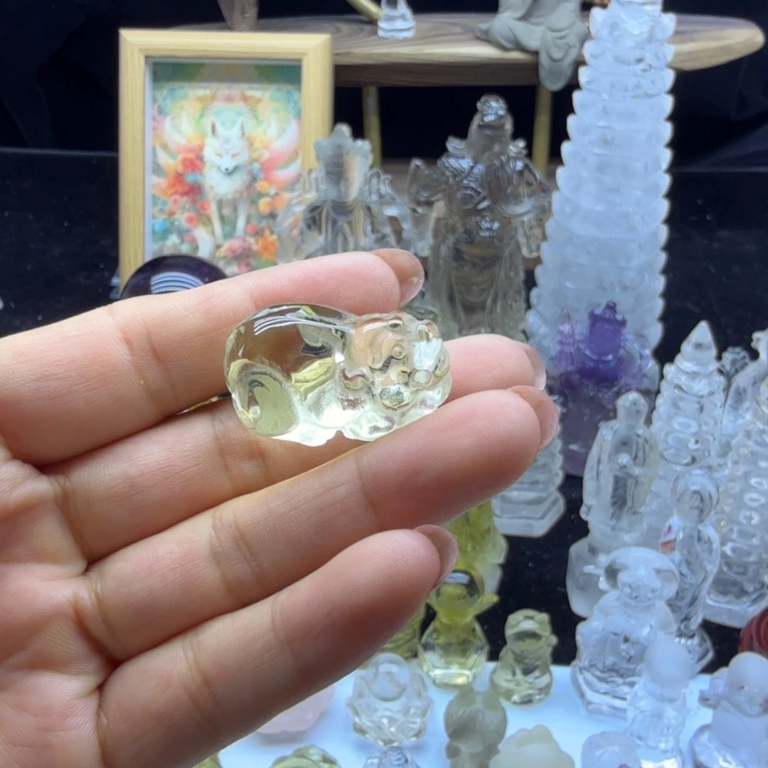 水晶珠宝半成品未镶嵌