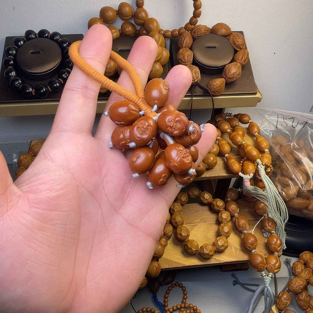 橄榄核手串/手链1.4十分开心葡萄串