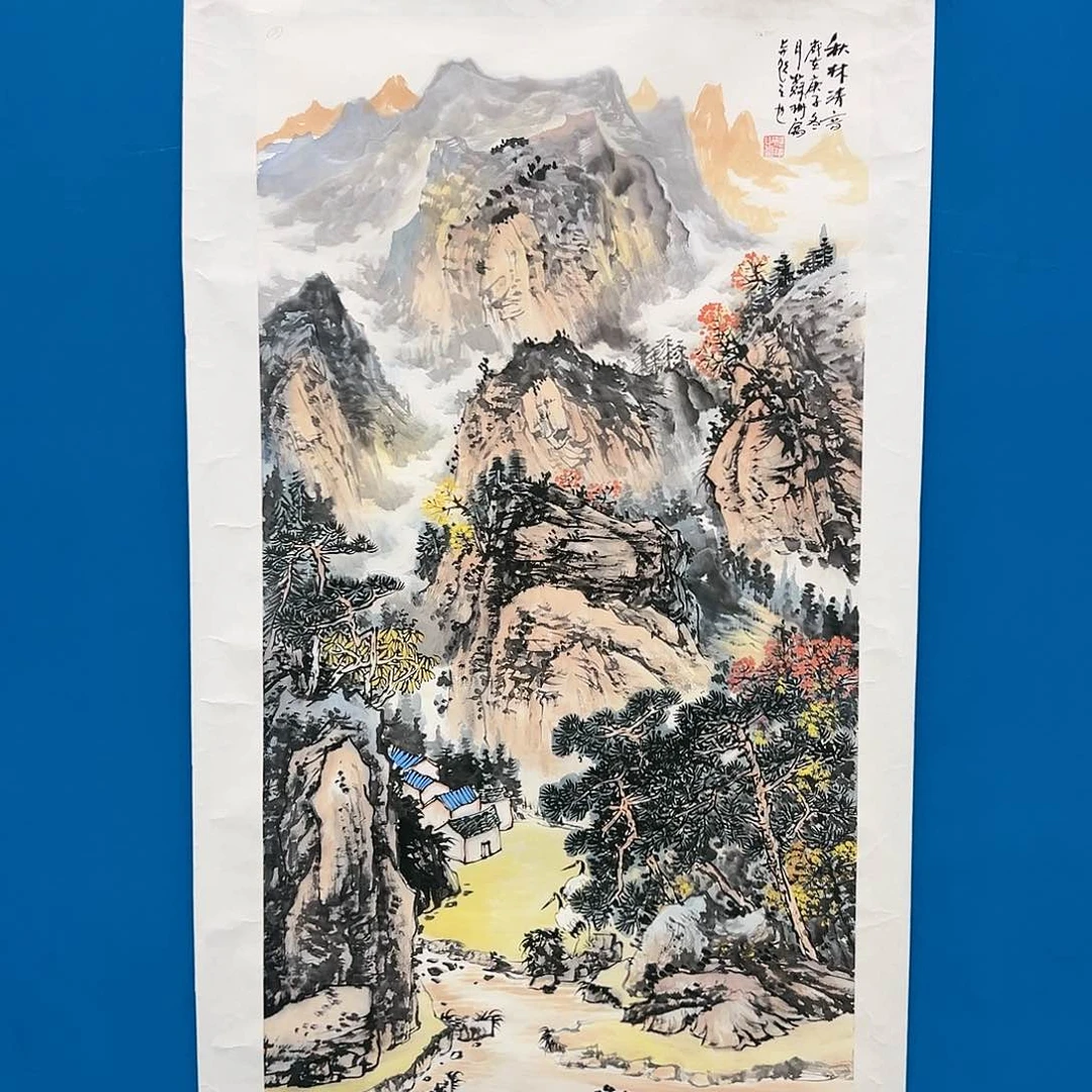 国画苏珊展览原作