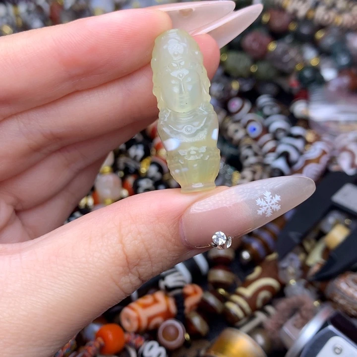 玛瑙/玉髓未镶嵌发一条