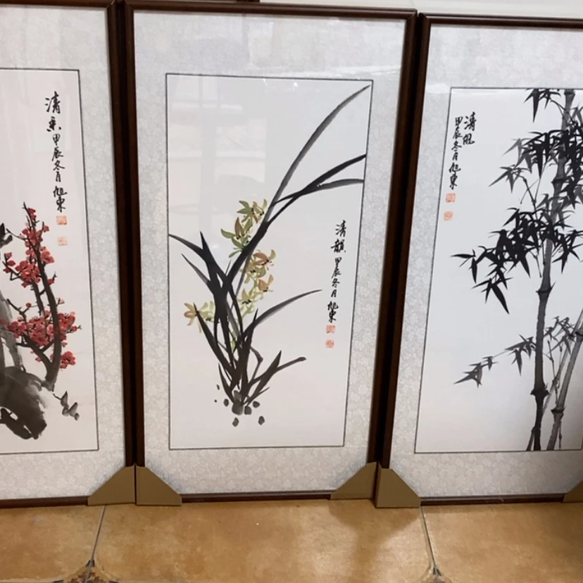 【闪购商品】国画手绘国画带框