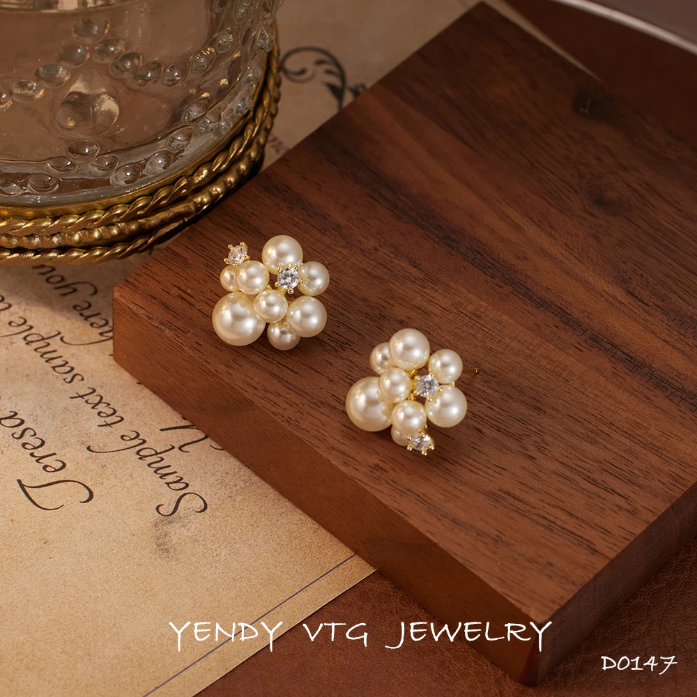 铜合金耳饰 D0147「爆米花」OBYA 订♠耳环