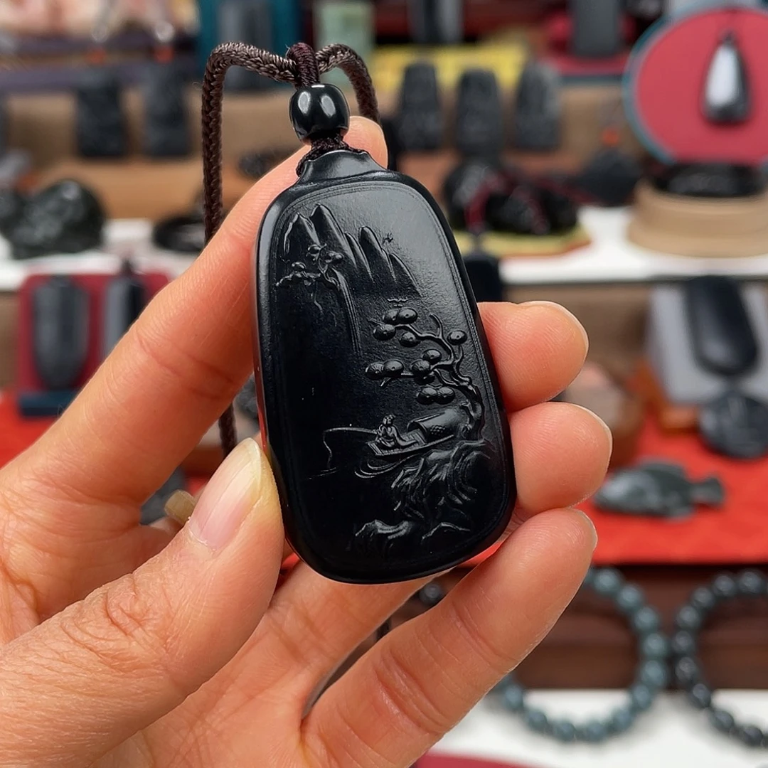 和田玉未镶嵌颈饰体验款