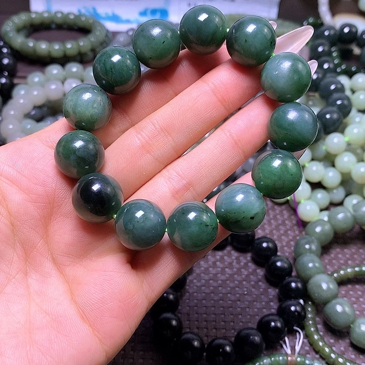 未镶嵌手串和田玉33