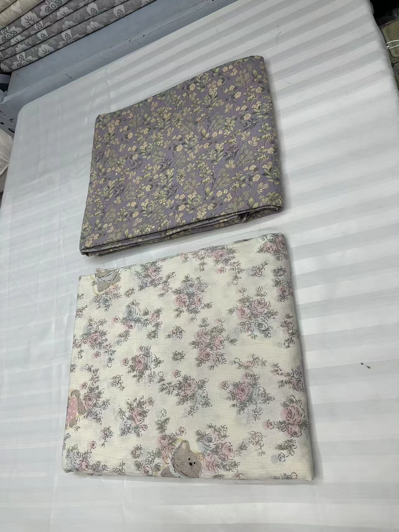 买一送一 床单 A类超柔复古小碎花