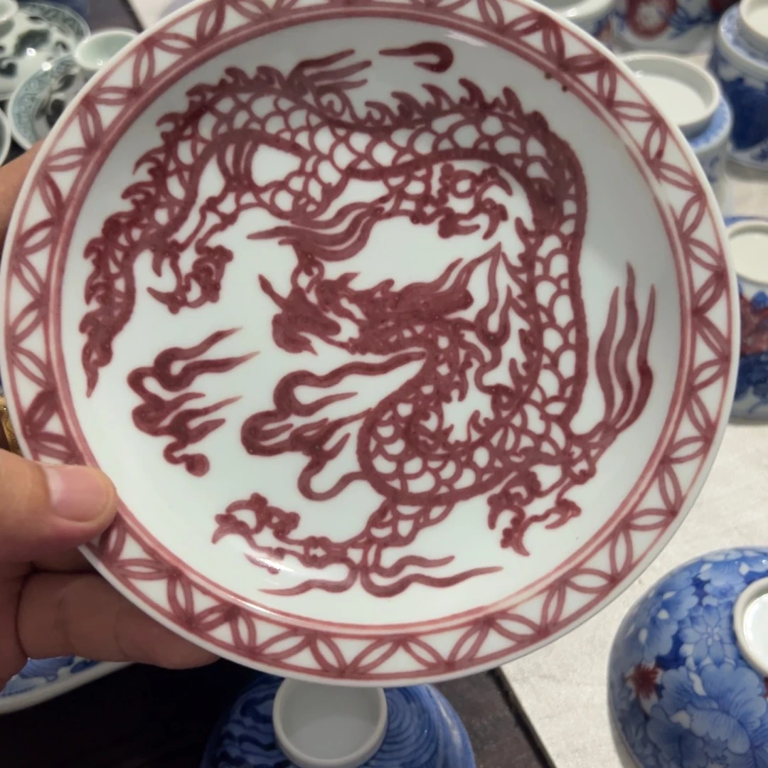 摆件景德镇手工手绘陶瓷