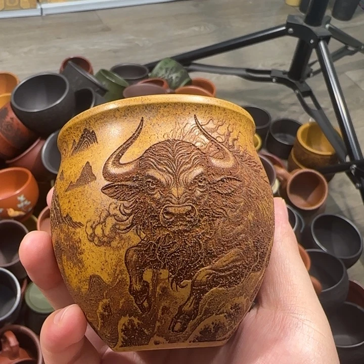 茶杯紫砂全手工紫砂