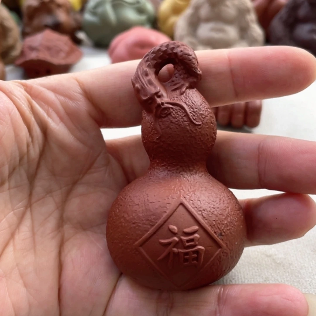 【闪购商品】紫砂茶宠宋*妹紫砂葫芦
