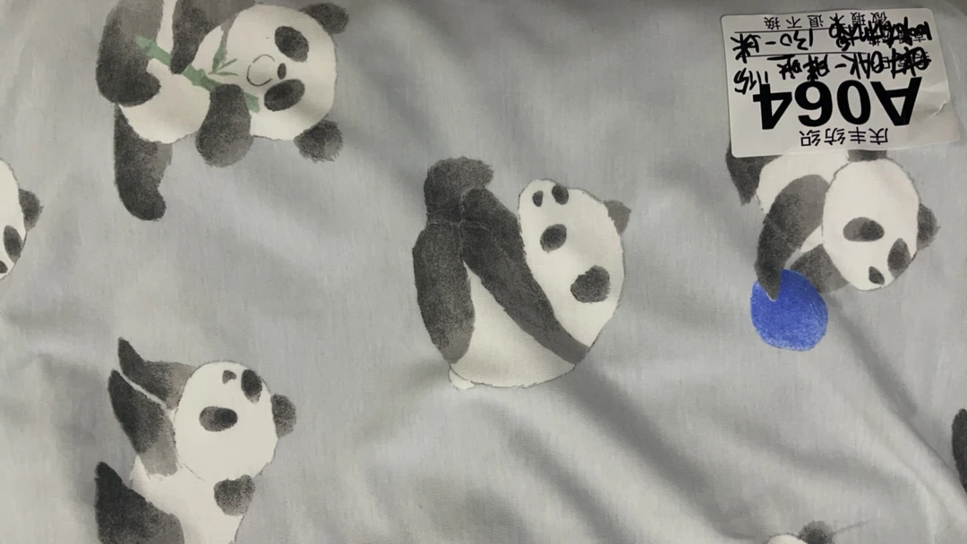 A064胖哒100%有机棉鸿瑞布业