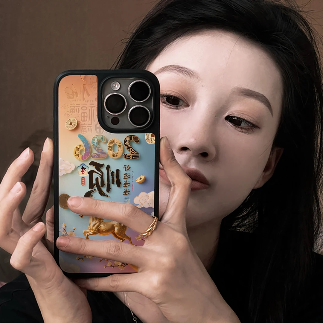 好运连连适用苹果17promax手机壳iphone16新款15全13磁吸12新年