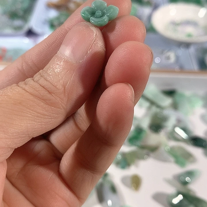 风***亭翡翠未镶嵌吊坠(不含链)坠子