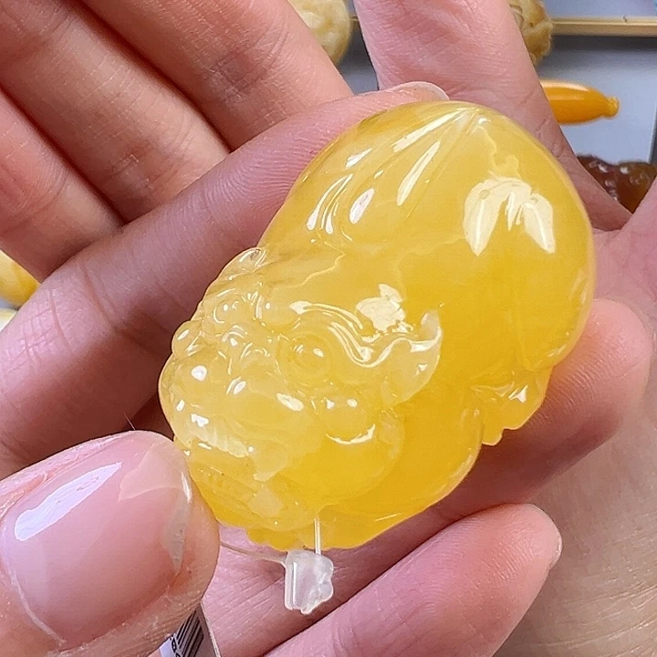 蜜蜡颈饰未镶嵌蜜蜡