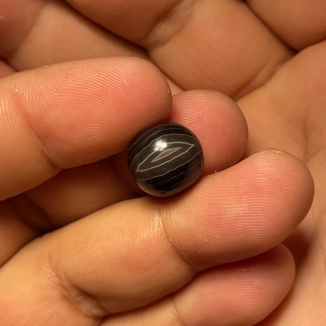 玛瑙/玉髓单珠未镶嵌