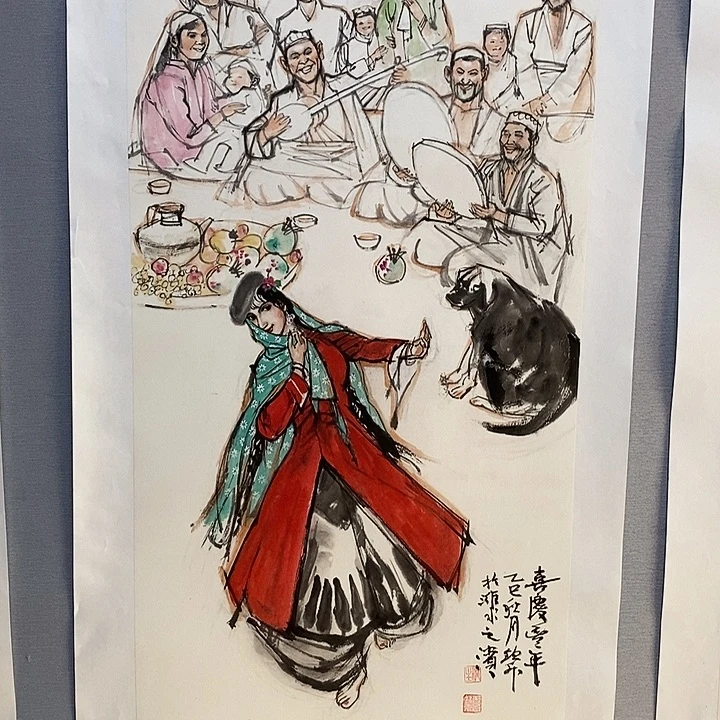 国画亲笔手绘原创
