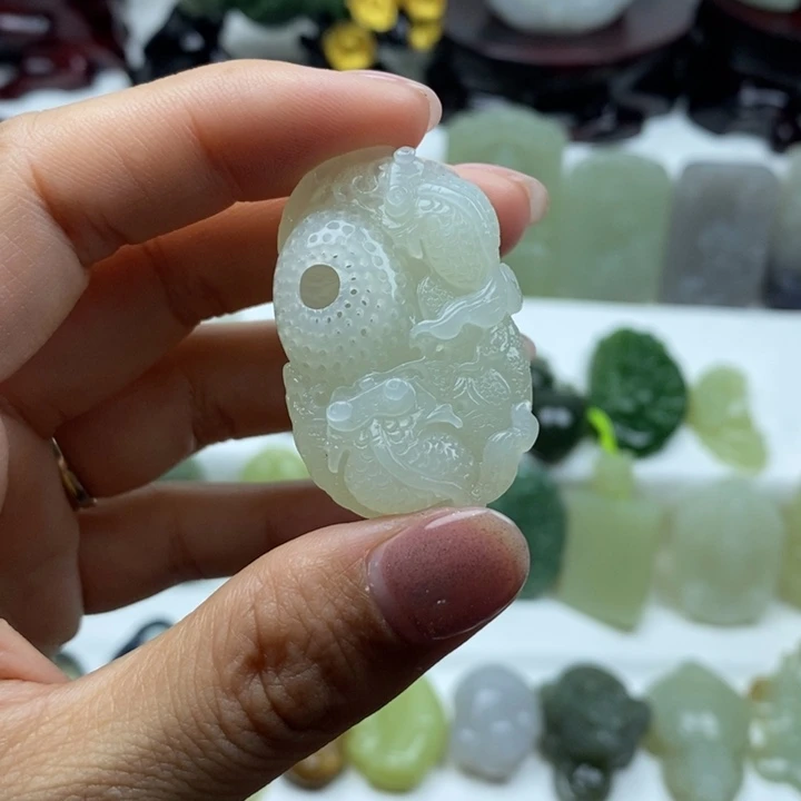 和田玉（糖玉）未镶嵌颈饰66