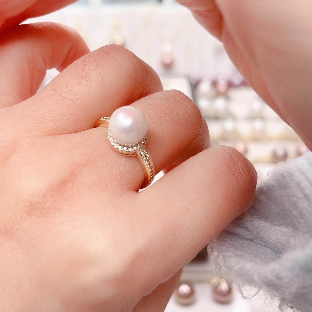 淡水珍珠吊坠(赠链)合金