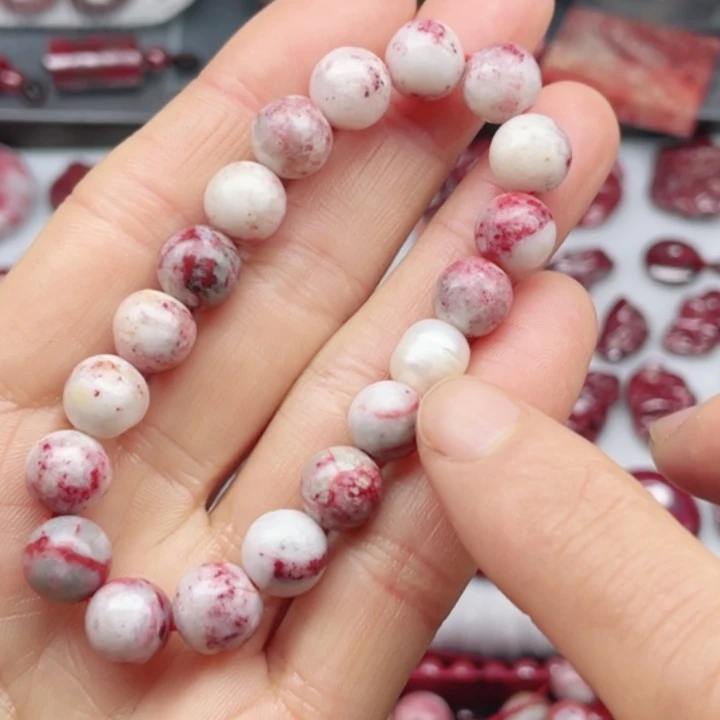 天然辰砂原石原切