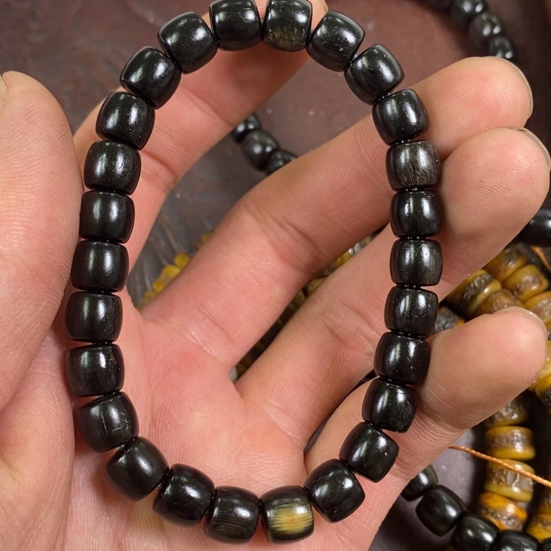 手串/手链驼骨0.8尺寸黑驴蹄,154