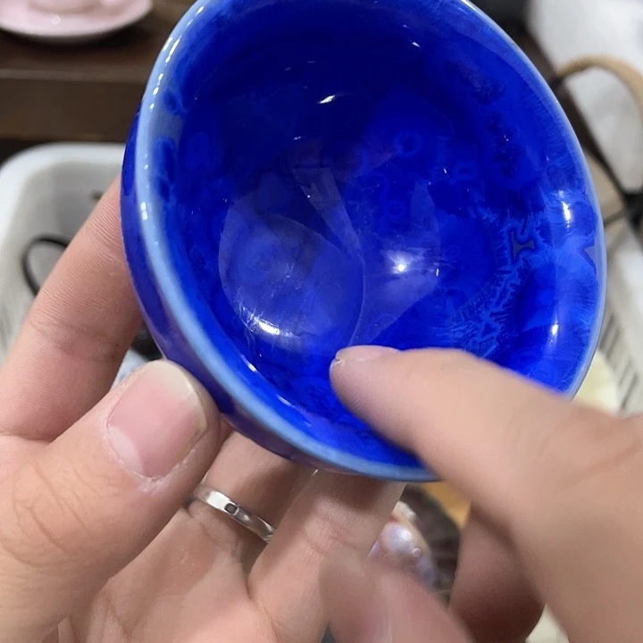 陶瓷茶具全部清清完回家过年
