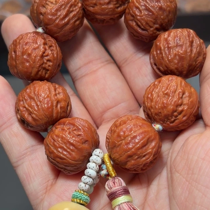 吊坠文玩核桃磨盘7223