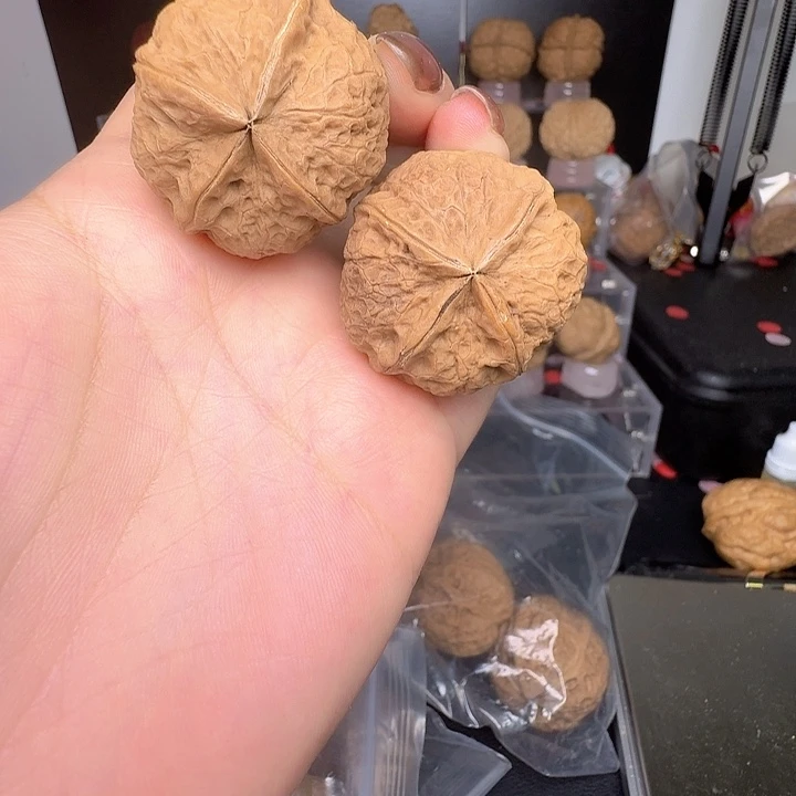 文玩核桃吊坠26号车36尺寸放漏四棱