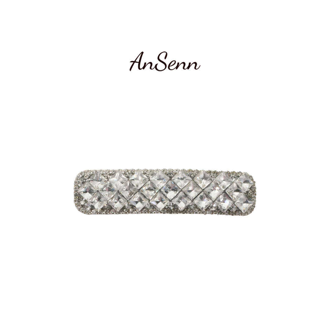 【小魏总珠宝】爆闪一字夹-7cm【一对】