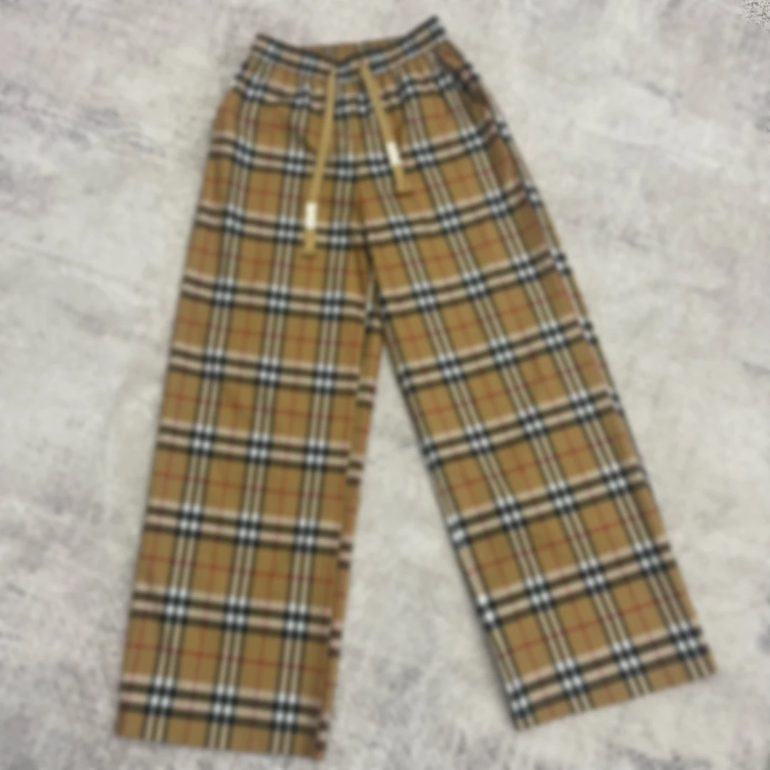 3杨杨DIY工厂时尚流行BB经典格子裤子92101