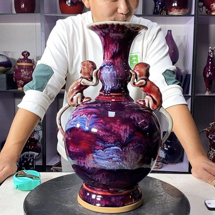 瓷片中国神垕精品钧瓷