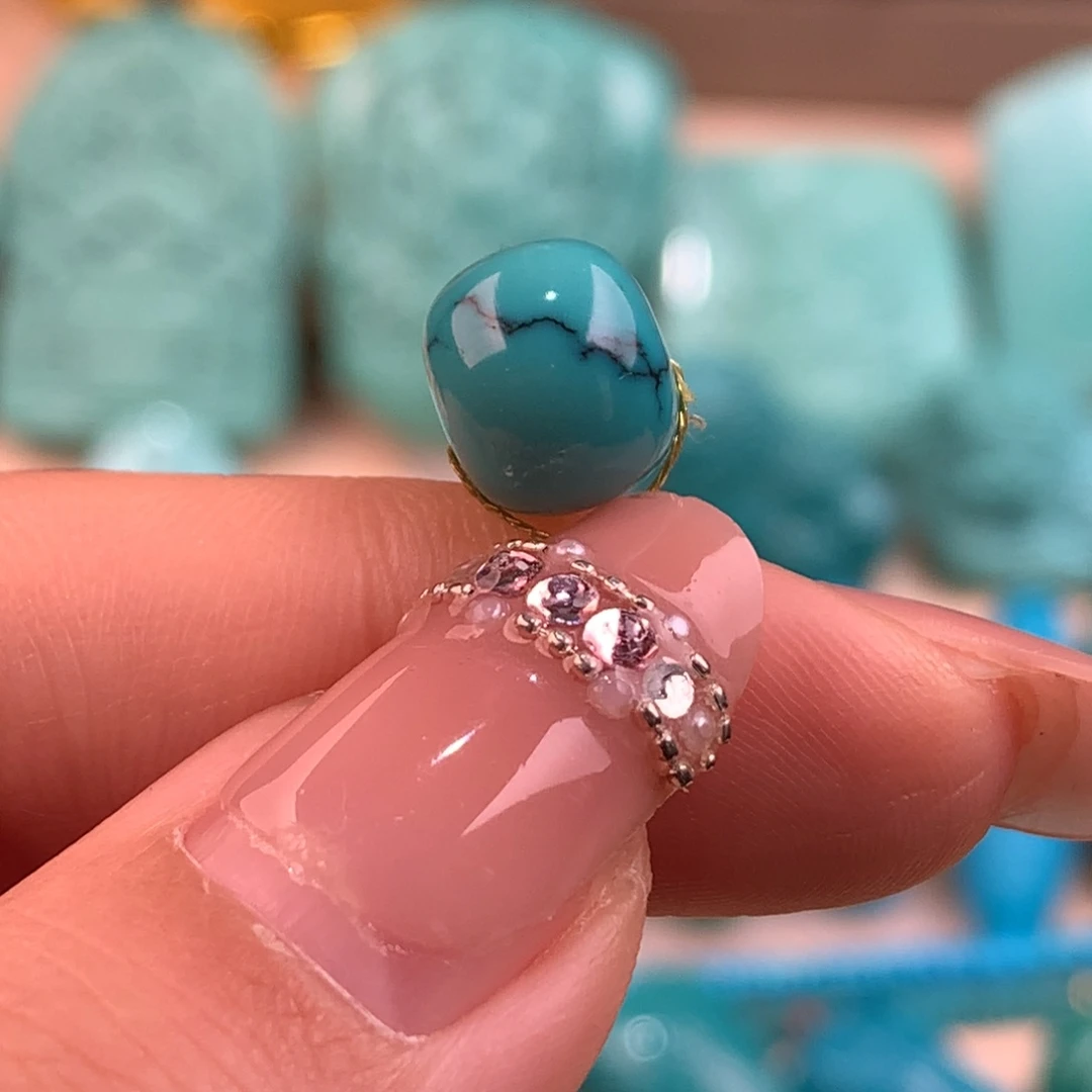 绿松石未镶嵌老型9.5