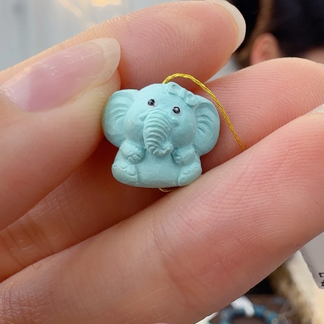 绿松石未镶嵌珠宝半成品