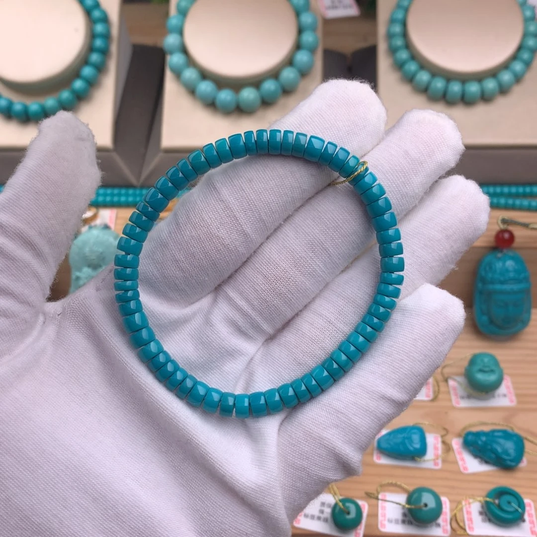 未镶嵌绿松石珠宝奇石5.6