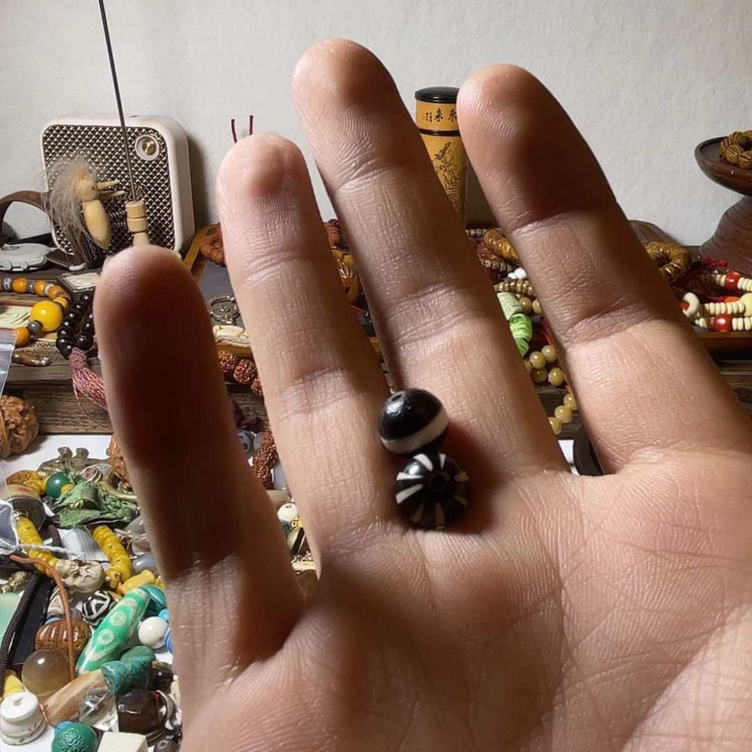 玛瑙/玉髓珠子未镶嵌老**菜