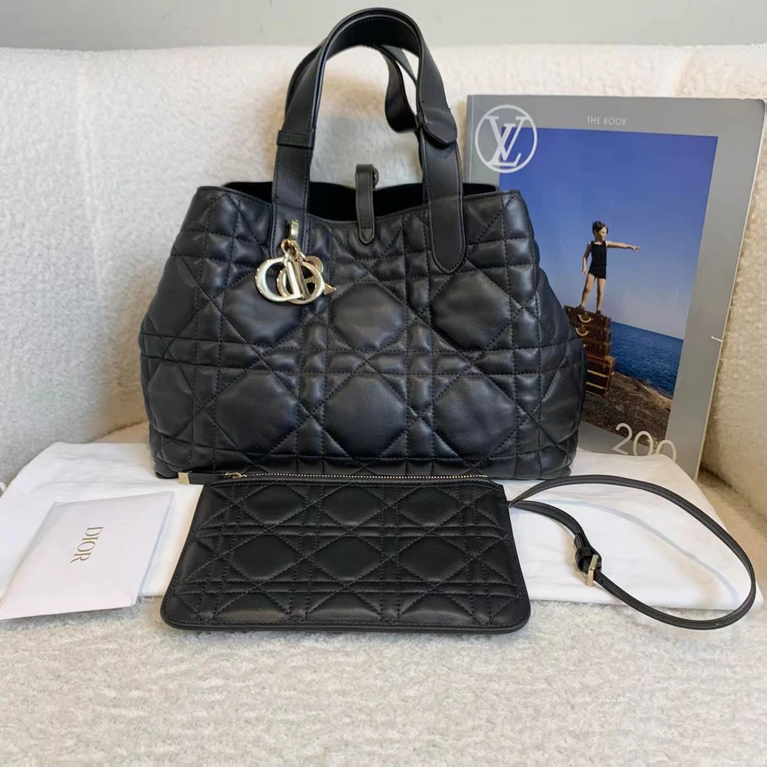 99新 DIOR/迪奥 壹臻/黑金toujours中号 45061915