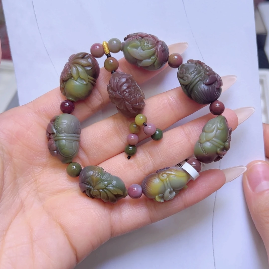 是***啊玛瑙/玉髓未镶嵌定制手串