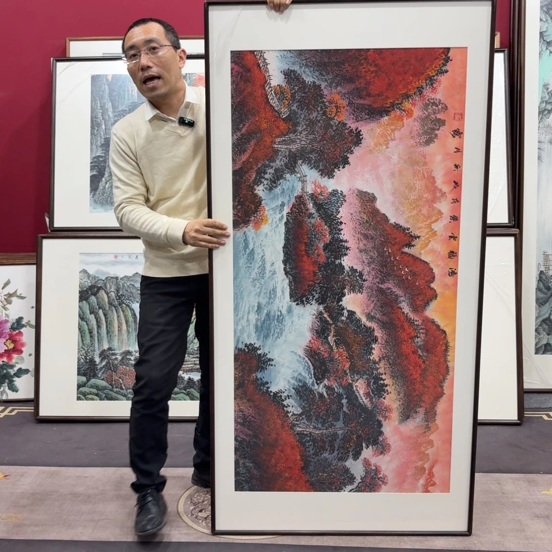 国画手绘作品160/80