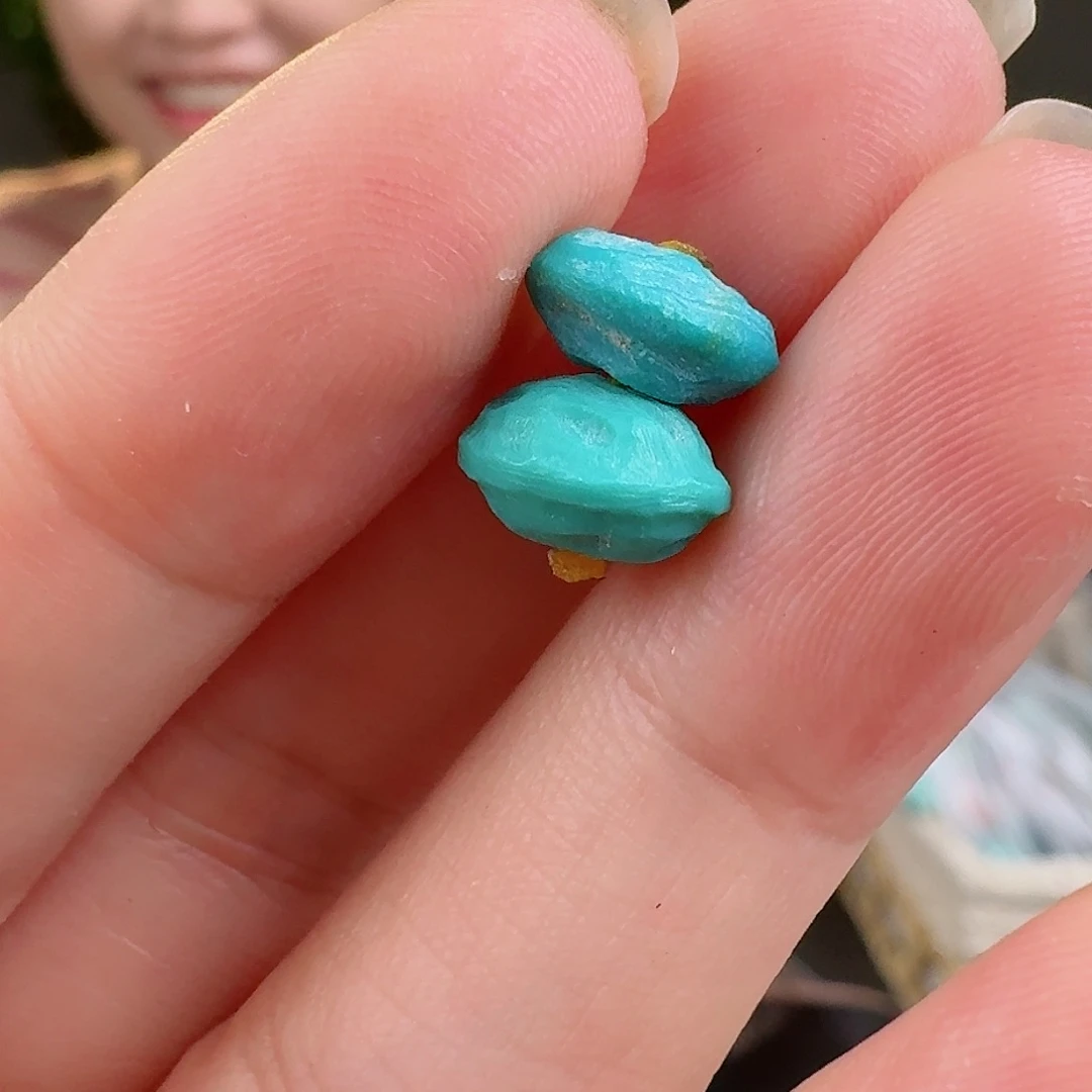 绿松石珠宝奇石未镶嵌