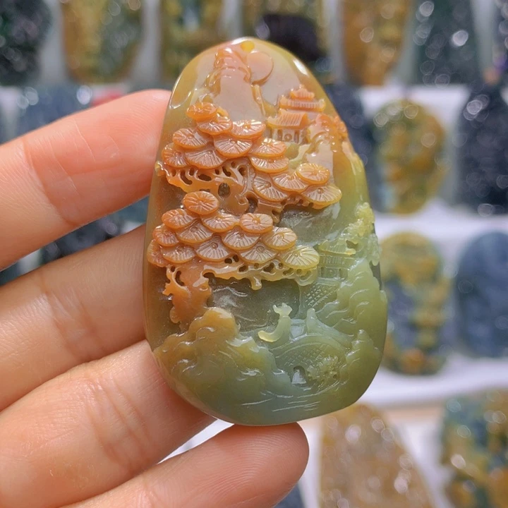 吊坠(不含链)未镶嵌翡翠
