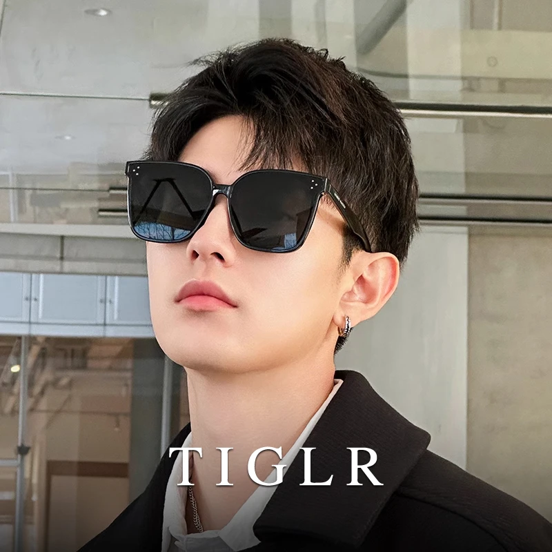 帝格勒大框墨镜男款高级感开车防紫外线偏光太阳眼镜男士2025新款