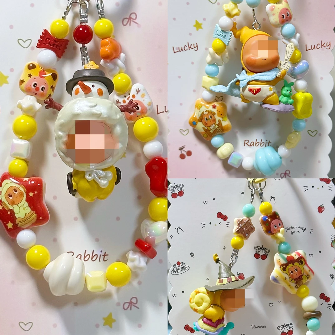 定制设计改娃手机链 diy饰品手机壳挂件