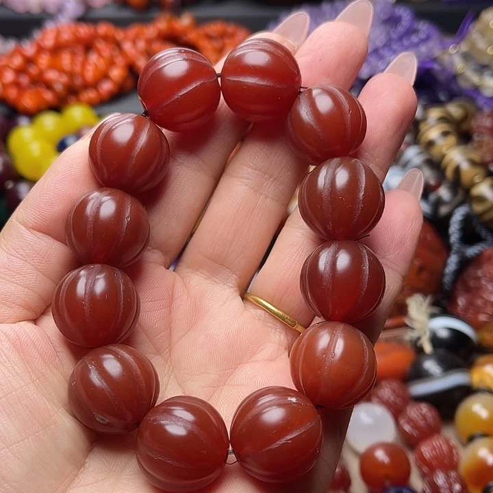 玛瑙/玉髓未镶嵌手链