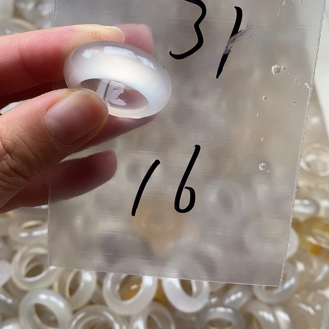 未镶嵌戒指玛瑙/玉髓