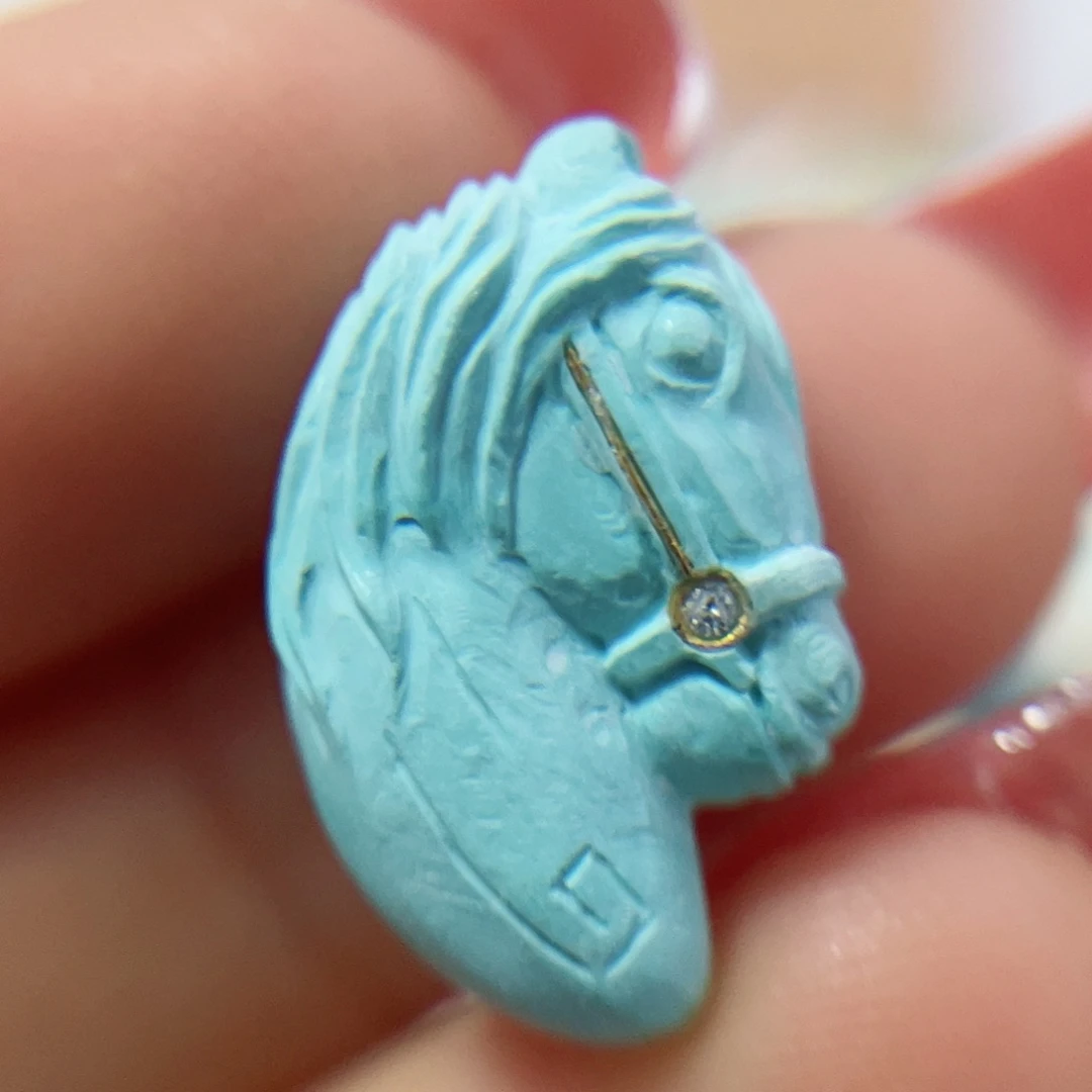 绿松石珠宝奇石未镶嵌