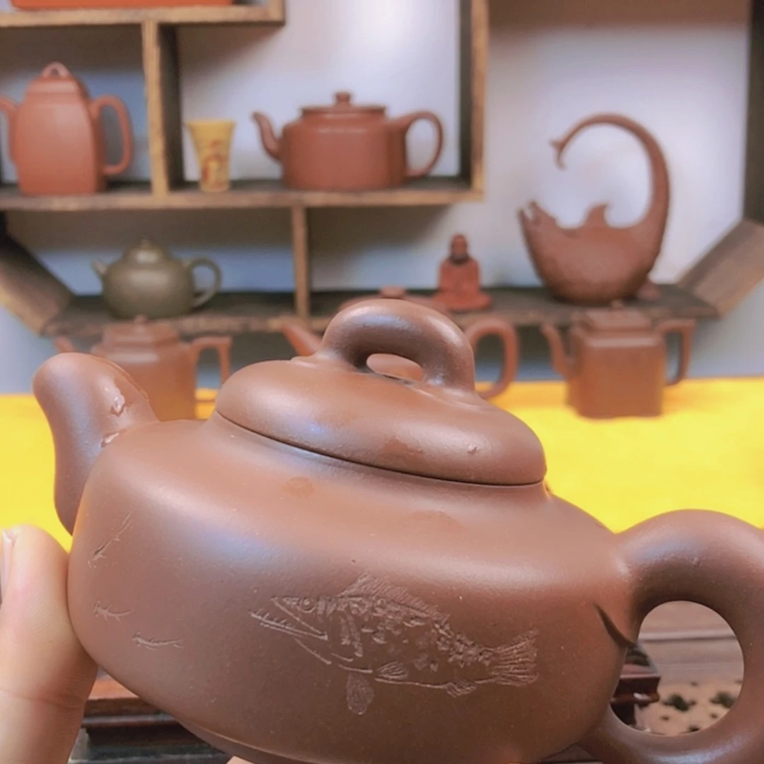 【闪购商品】紫砂茶壶唐*校宜兴紫砂壶工艺精湛