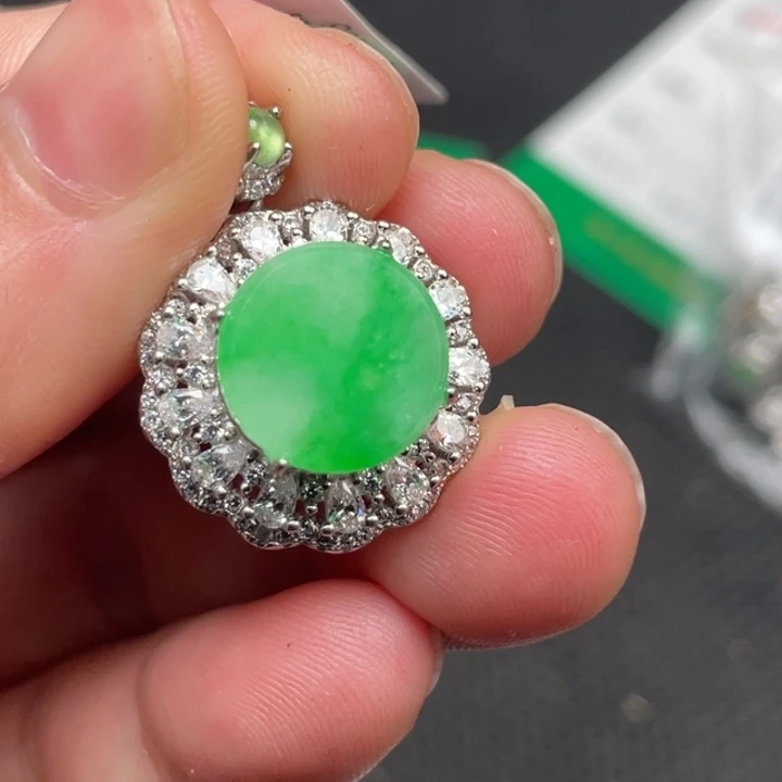 翡翠未镶嵌戒指缅甸天然翡翠