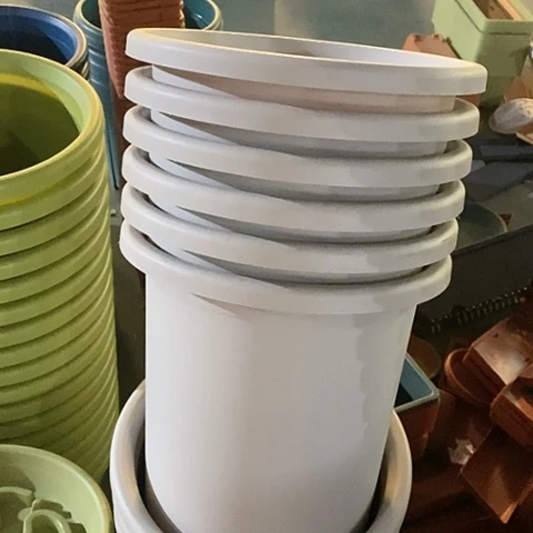 树脂微瑕7号6个无托灰白