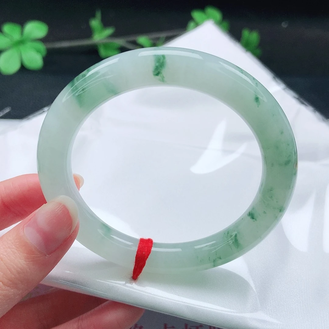 未镶嵌手镯翡翠53圈