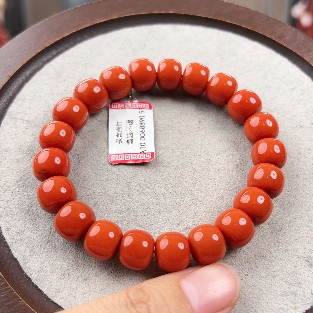 南红玛瑙手串未镶嵌