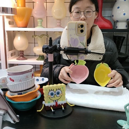 瓷高温瓷釉下彩调料碟