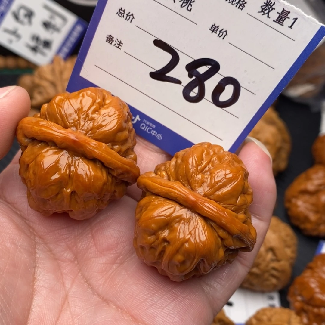 文玩核桃吊坠蛤蟆37左右